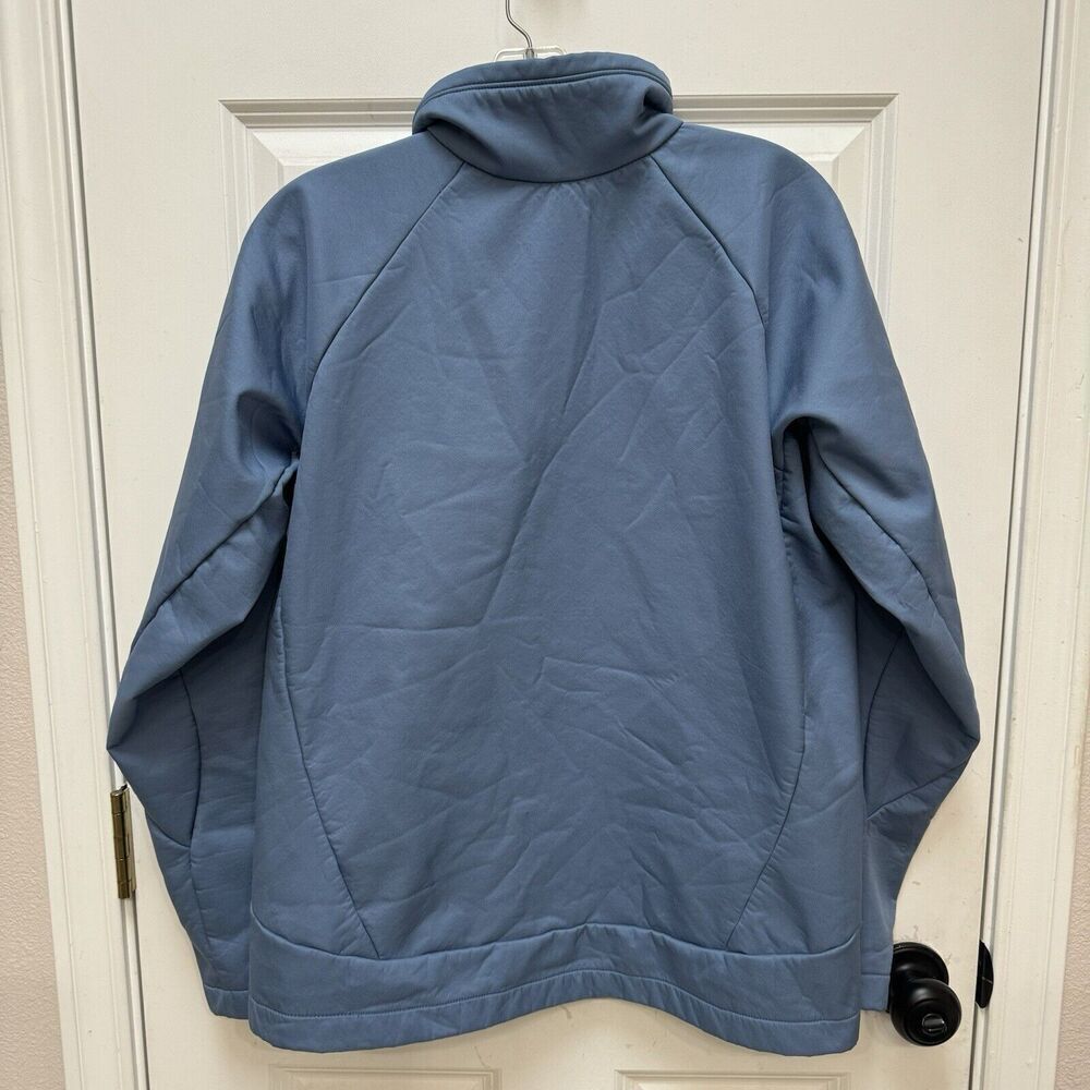 Columbia Jacket Womens Large Blue Wind Rain Soft Shell Lightweight Full Zip - Picture 2 of 6